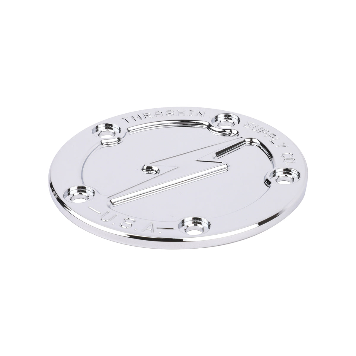 5-Hole Dished Points Cover - Twin Cam Timing Cover Thrashin Supply Co.