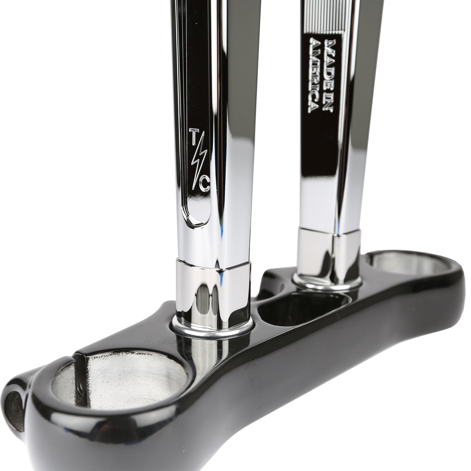 1" Riser Extensions Risers Accessories Thrashin Supply Co. Chrome