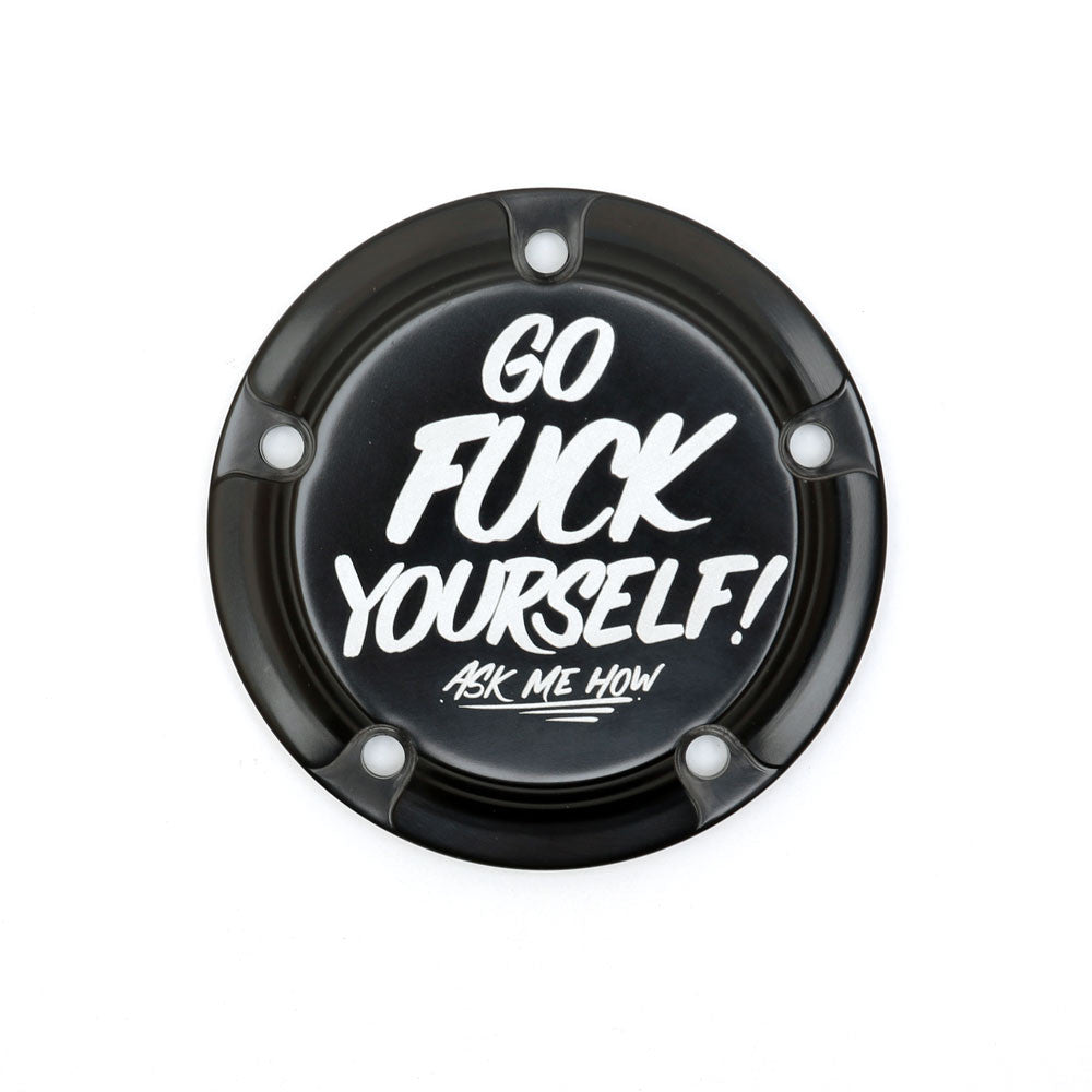 "GFY" Timing Cover - Twin Cam Timing Cover San Diego Customs