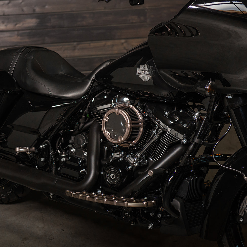 Method® Air Cleaner, Titanium - 17-23 Milwaukee 8 Air Cleaner Arlen Ness