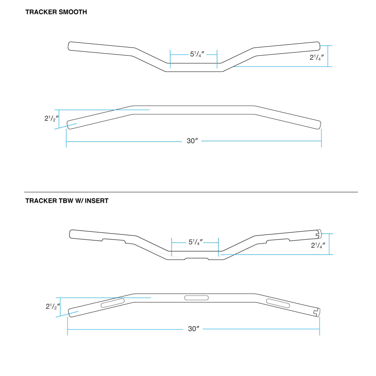 Tracker Low Handlebars Handlebar Biltwell Inc.