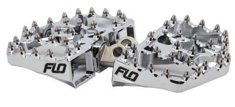 V4 Mini Floorboards Floorboards Flo Motorsports Chrome