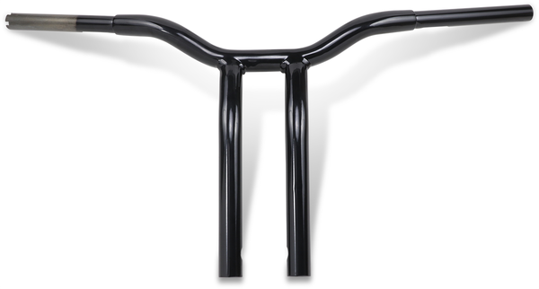 1-Piece Kage Fighter T-Bar With Pullback Handlebar LA Choppers Black 14"