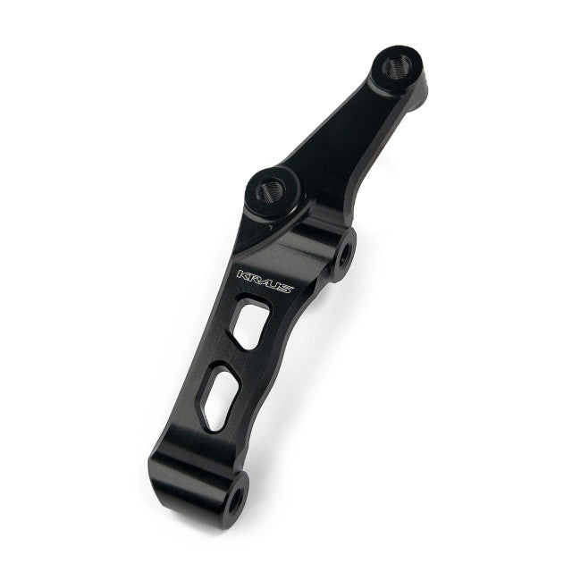 Front Axial To Radial Caliper Mounts - 100mm Brake Caliper Mount Kraus Motor Co. Black Anodized Single Right
