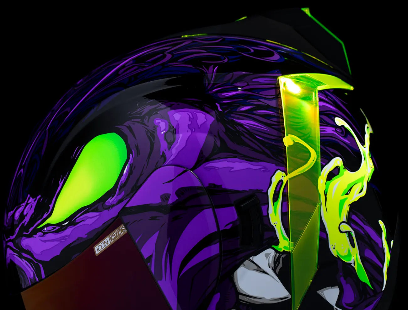 Airform Manik'RR, Purple Full Face Helmet Icon