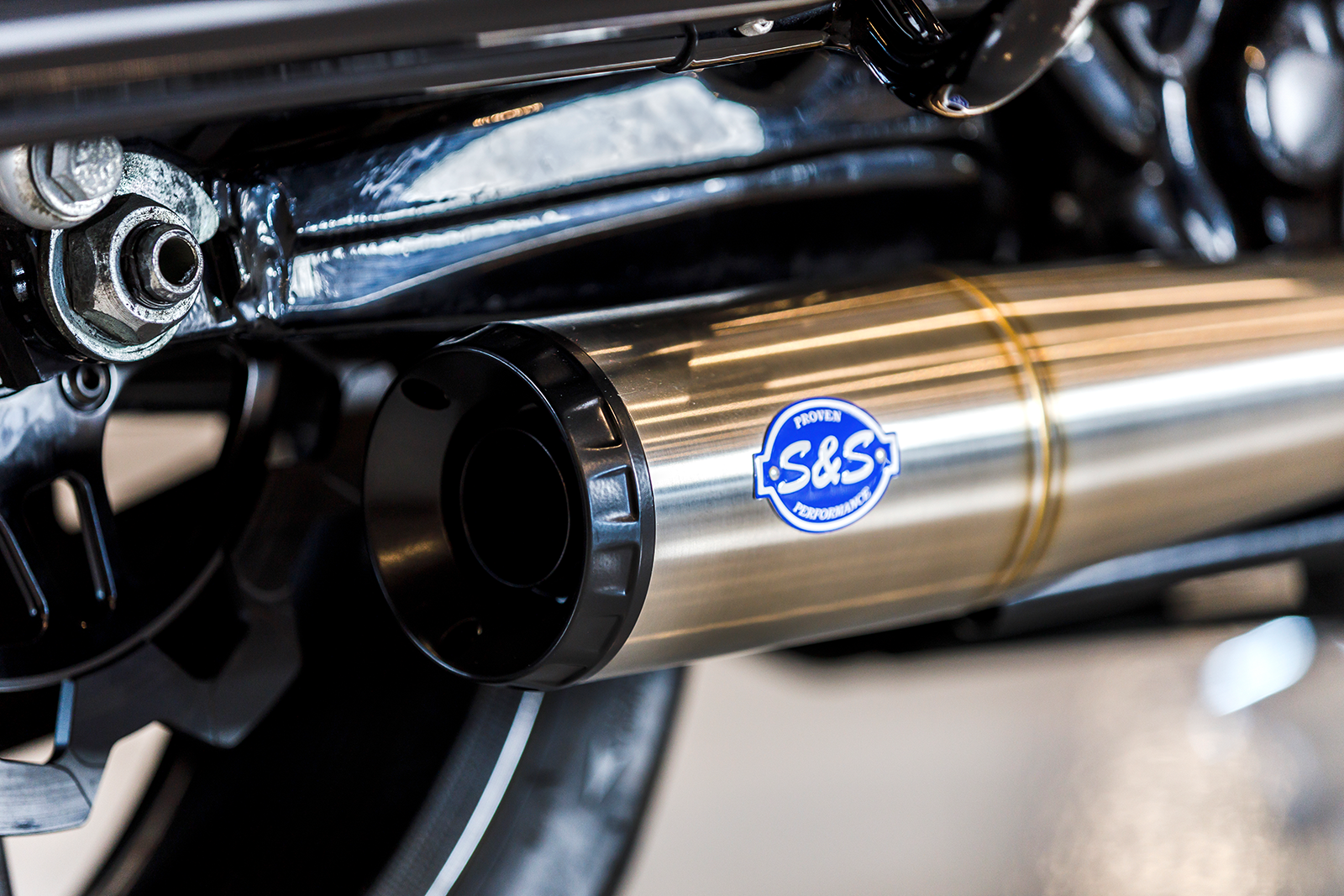 Diamondback 2-1 Exhaust System - 17+ Touring Full Exhaust System S&S Cycle