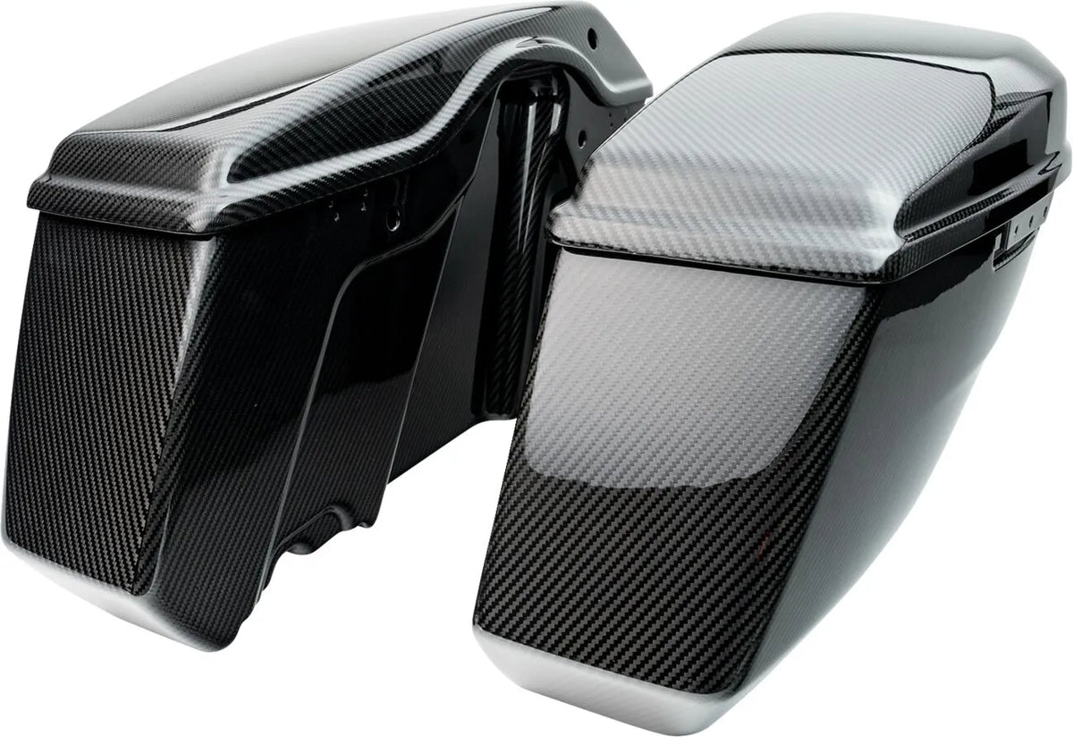 Bottom Saddlebag, Carbon Gloss - 24+ Touring Saddlebags Slyfox Performance