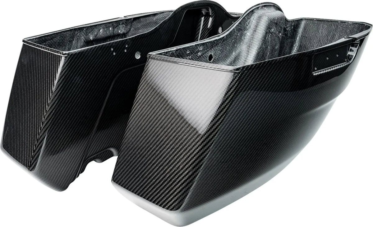 Bottom Saddlebag, Carbon Gloss - 24+ Touring Saddlebags Slyfox Performance