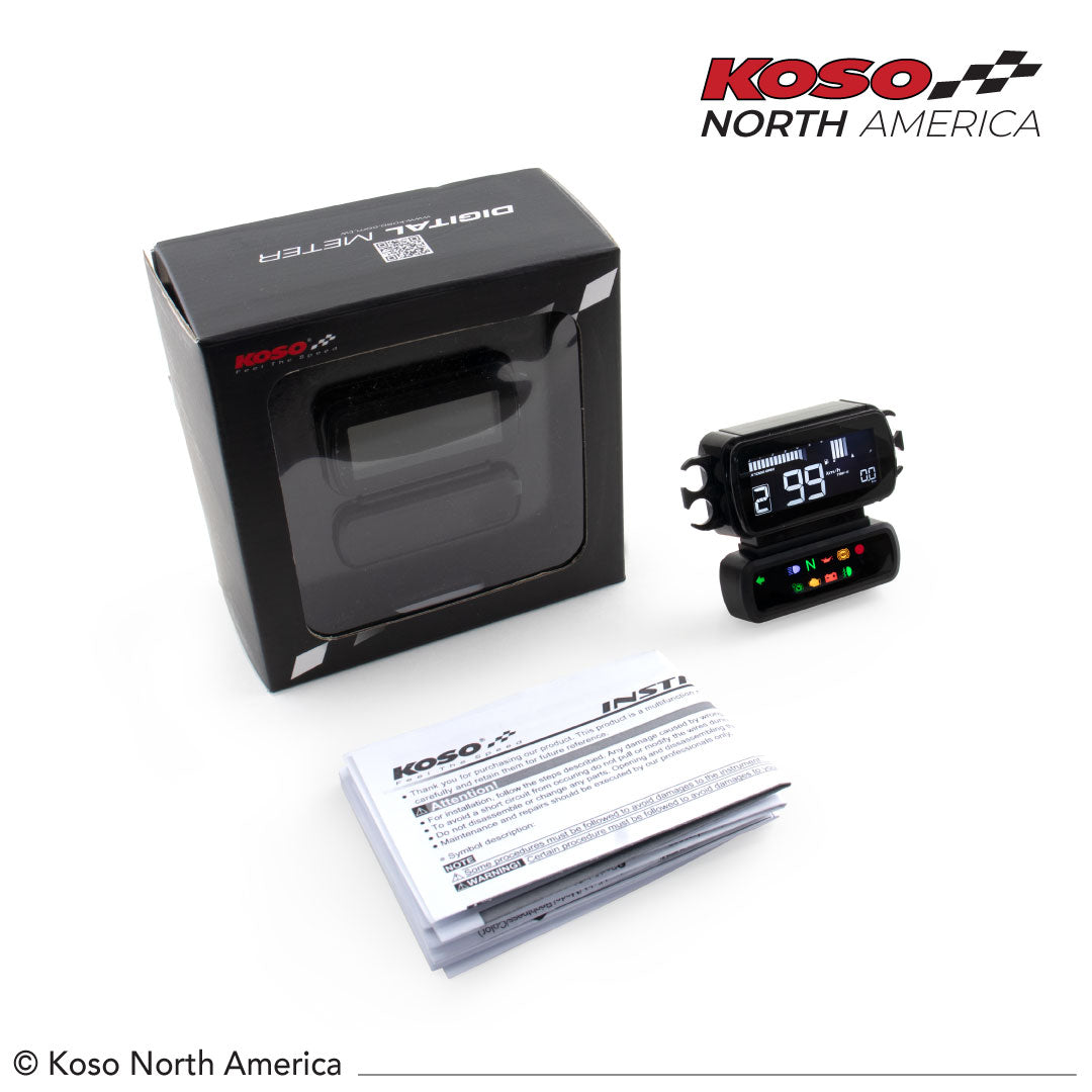D2 - Multification Meter - 18+ Softail Gauges Koso North America