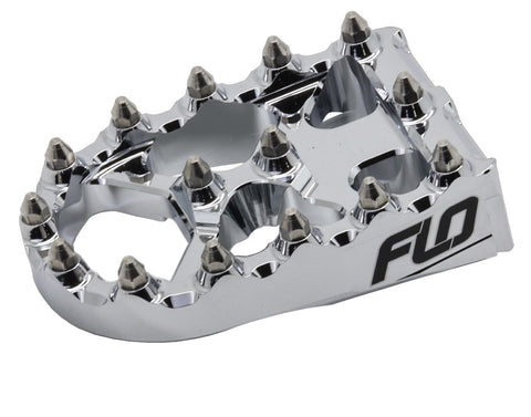 Tip For Brake Pedal Arm - Touring Brake Pedal Flo Motorsports Chrome