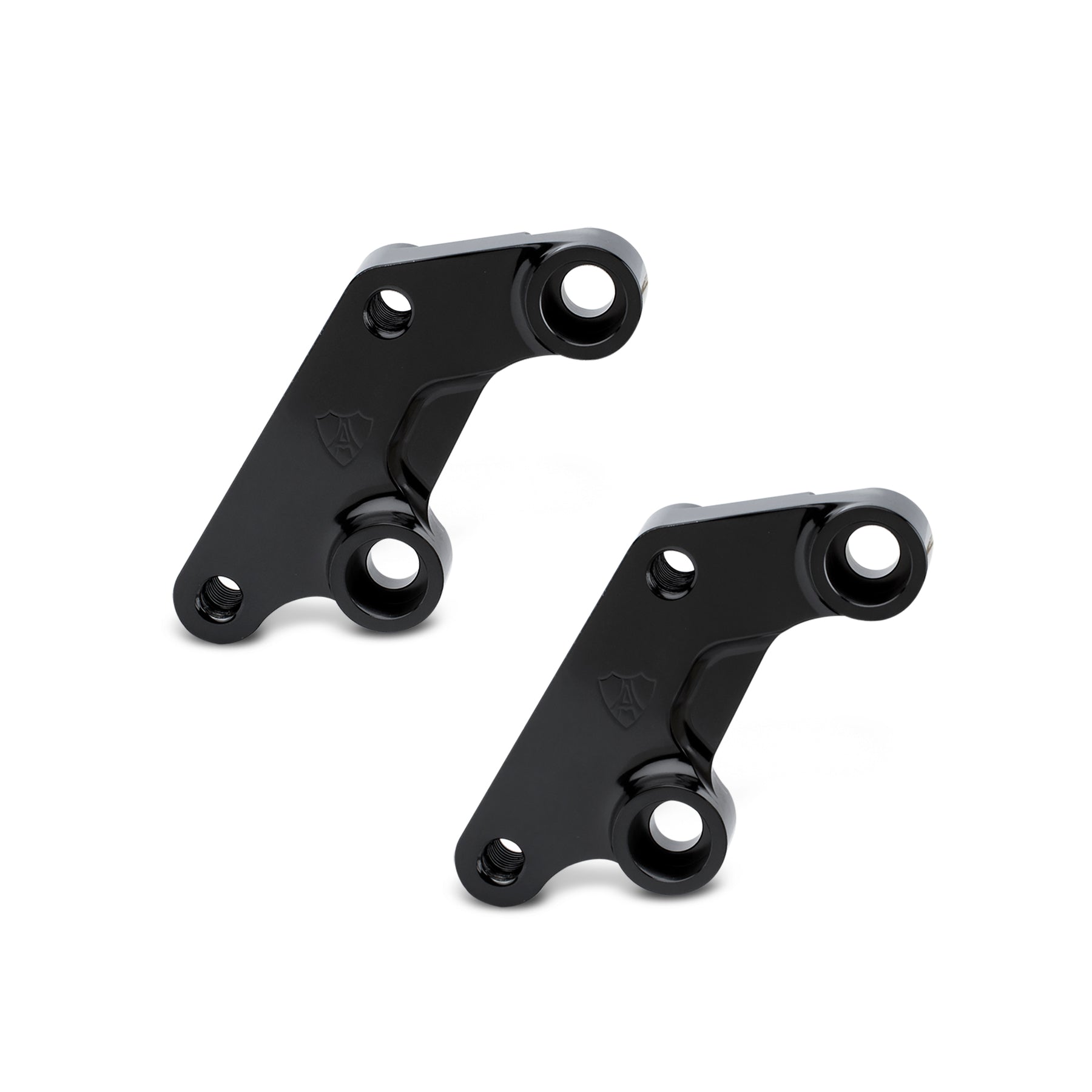 14" Brake Caliper Adapter Brackets - 08+ Touring Brake Caliper Mount Arlen Ness