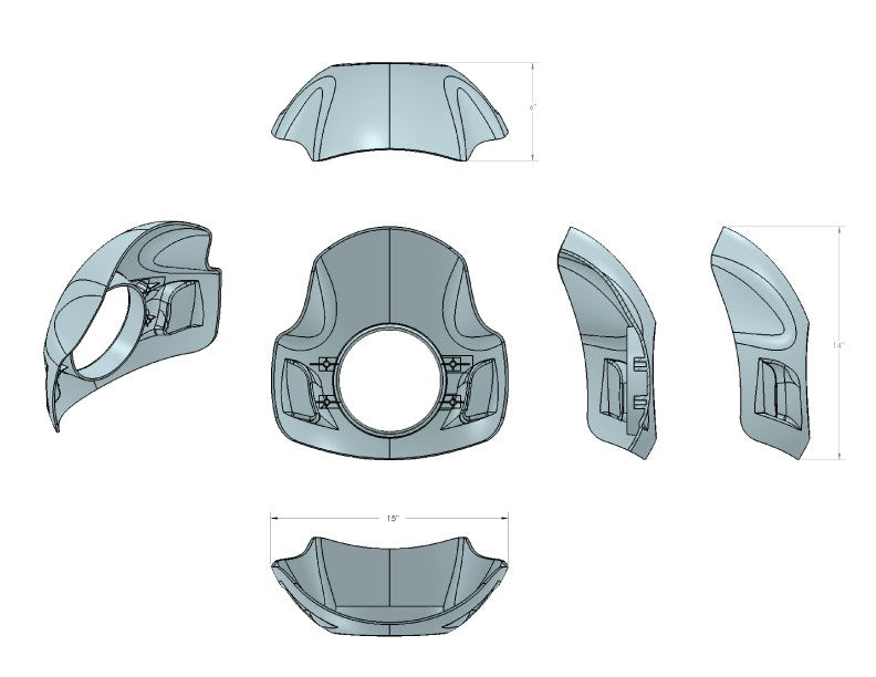 Cafe Sport Fairing Fairing Burly Brand