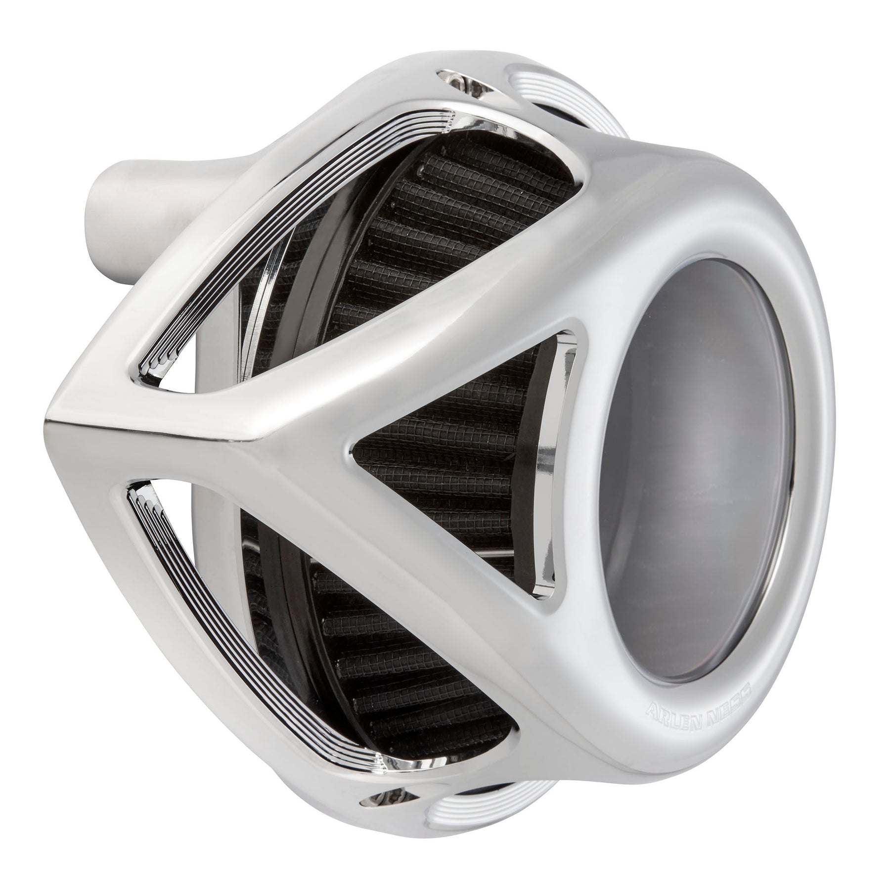 Clear Tear Air Cleaner, Chrome - 24+ Touring Air Cleaner Arlen Ness