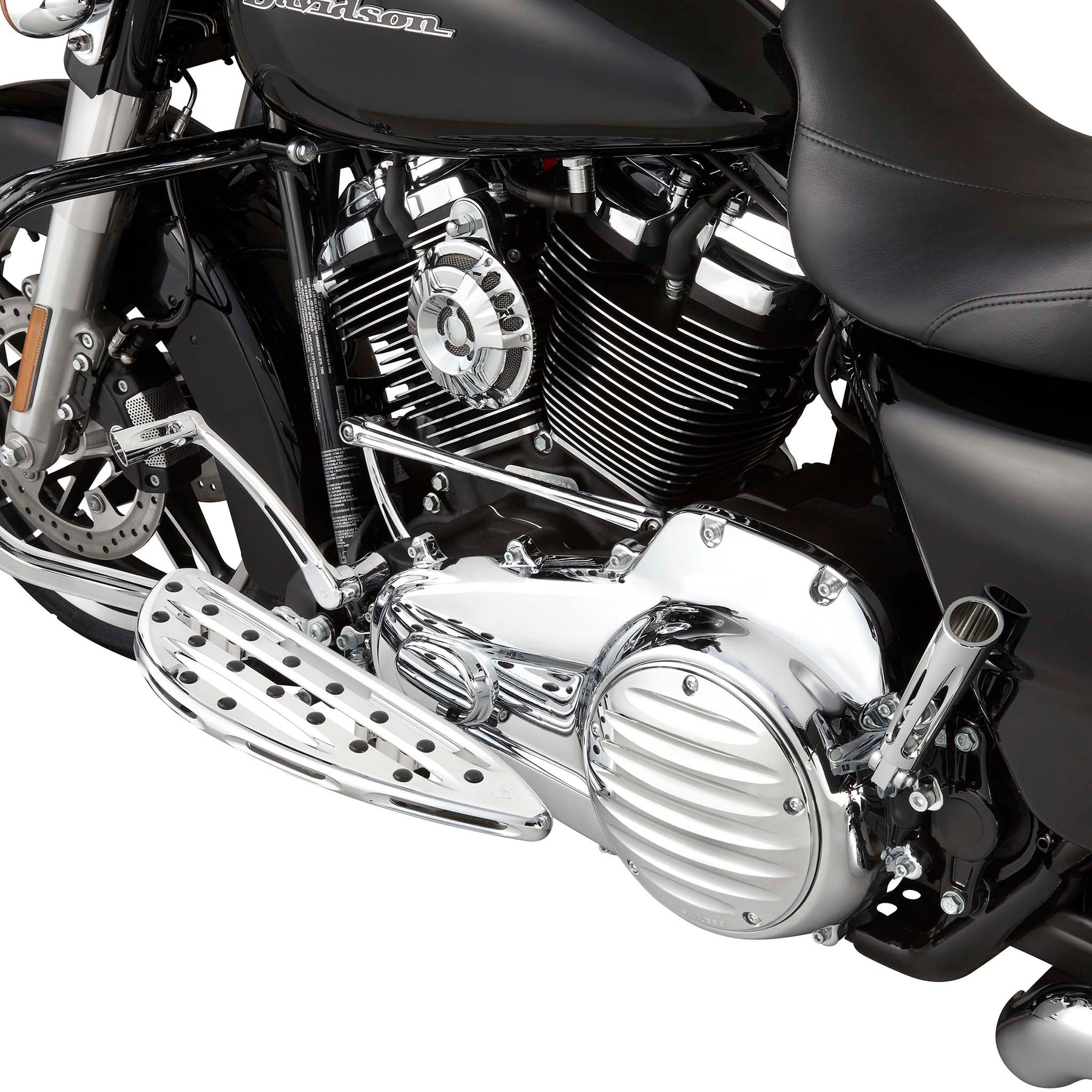 Deep Cut® Floorboards, Chrome - 18+ Softail Floorboards Arlen Ness