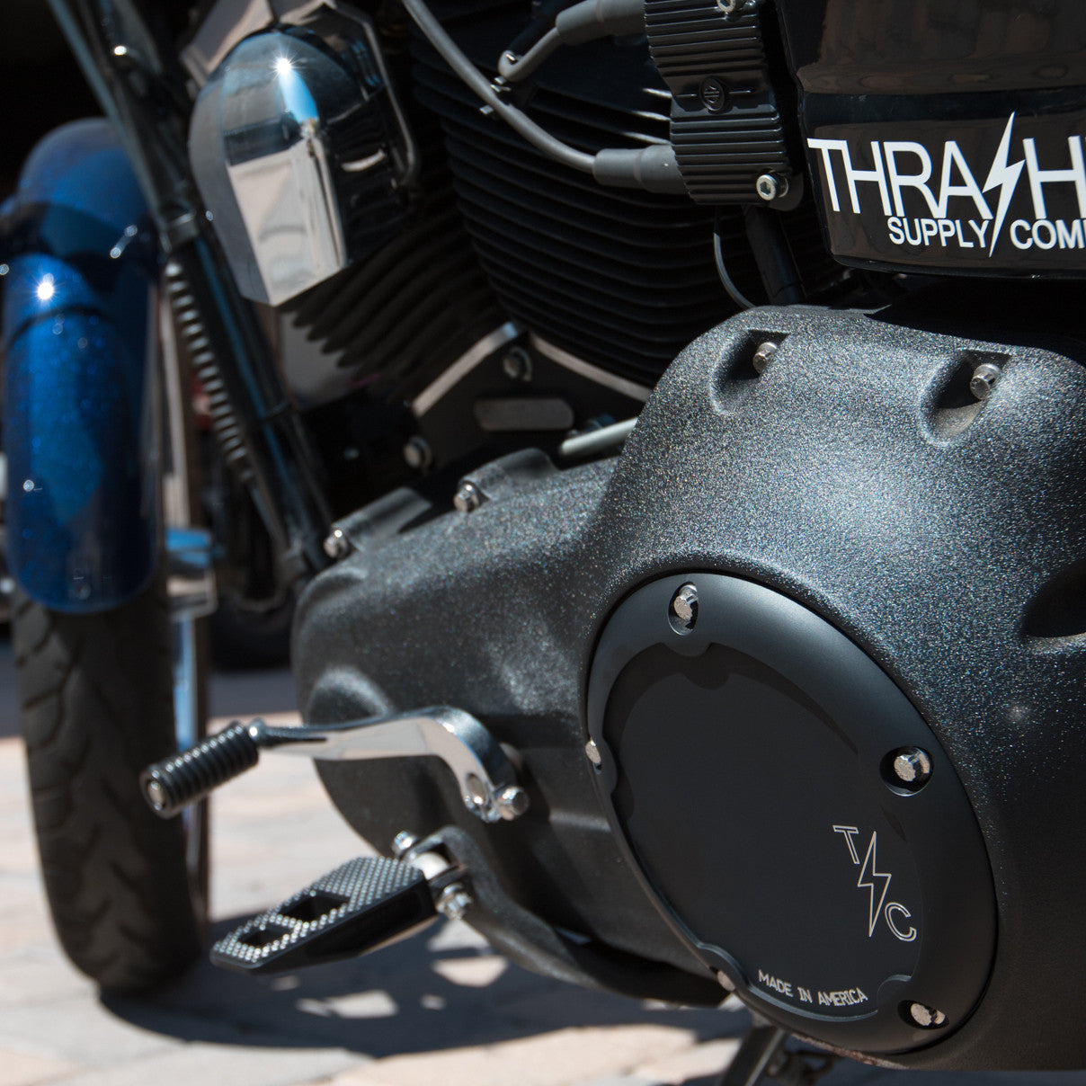 5-Hole Dished Billet Derby Cover Derby Cover Thrashin Supply Co.