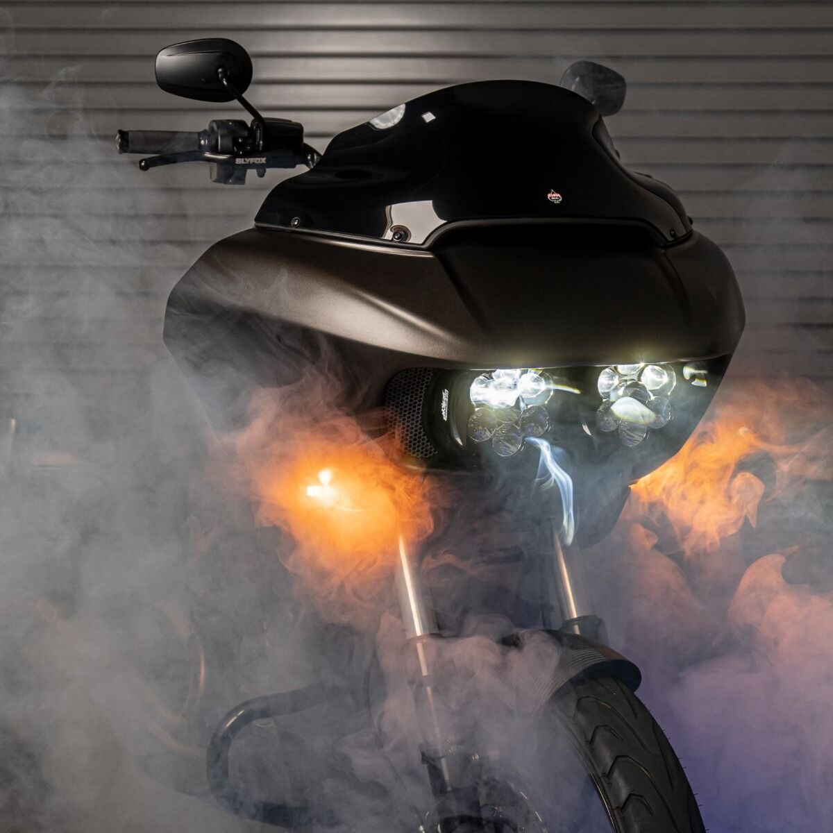 Shark Demon™ 2 Performance LED Headlight Kit - 14+ Road Glide Headlight Custom Dynamics