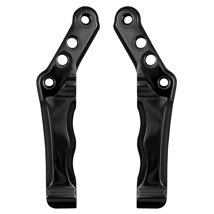 Radial Brake Caliper Mounting Bracket - 11.5" & 11.8" Brake Caliper Mount Speed Merchant Black Dual Disc
