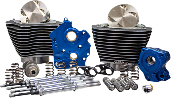 Power Package 107CI To 124CI - Milwaukee 8 Big Bore Kits S&S Cycle