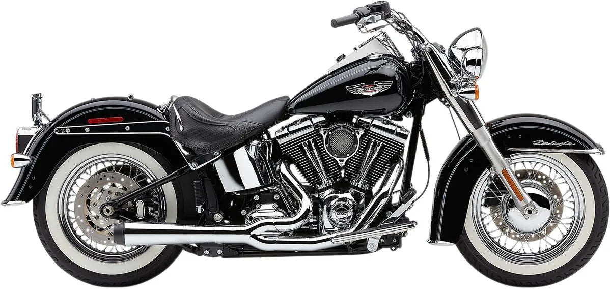 El Diablo 2:1 Exhaust System - Softail Full Exhaust System Cobra
