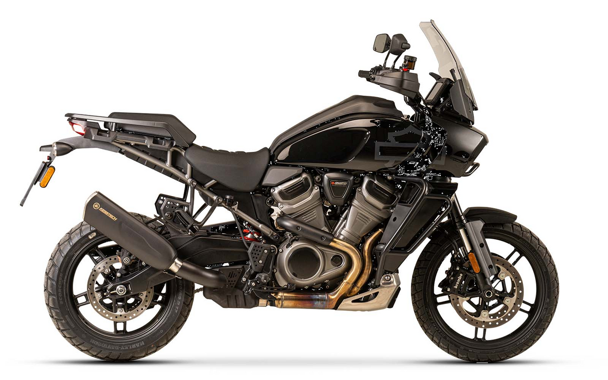 Explorer Slip-On - Pan America Slip-On Exhaust Kesstech Non-Adjustable Sound