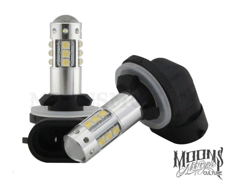881 LED Spotlight Bulbs Auxiliary Light Moons Mc