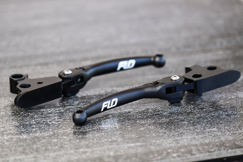 MX Style Levers - 08-13 Touring Levers Flo Motorsports
