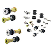 EZ Bag Mounts - Dyna Saddlebag Bracket Alloy Art