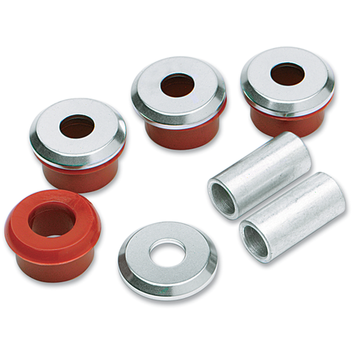 Heavy-Duty Handlebar Riser Bushings - 18+ Softail & Touring Risers Accessories Alloy Art