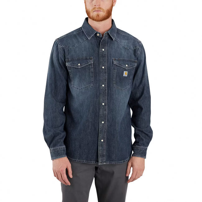 Denim L/S Snap Front Shirt, Wyatt Shirt Carhartt