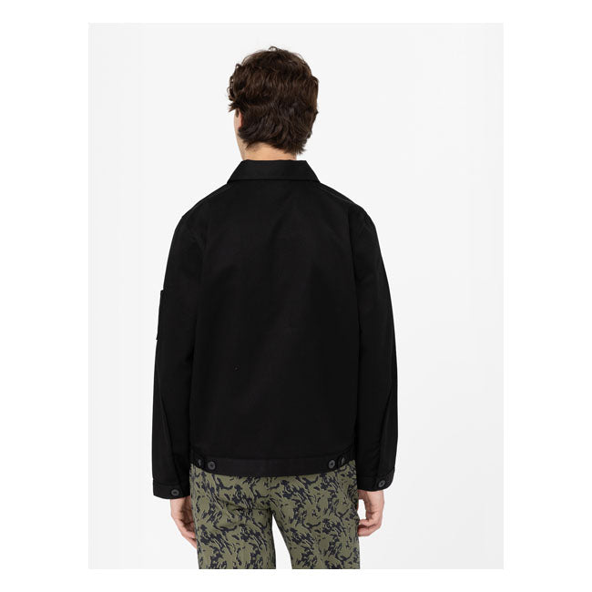 Unlined Eisenhower Jacket, Black Jacket Dickies