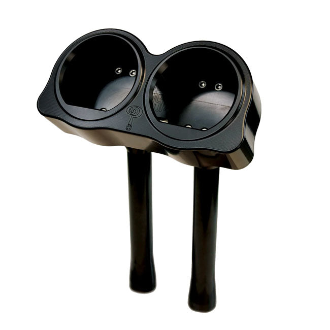 10" BK Brawler Kit, Black - 15-23 Road Glide Risers Indian Larry Motorcycles