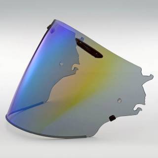 Arai SZ-R VAS-Z Shield, Iridium Blue Half Smoked Helmet Visor Arai Default Title