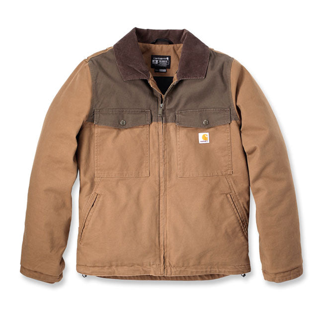 Montana Duck Insulated Jacket, Brown & Coffee Jacket Carhartt