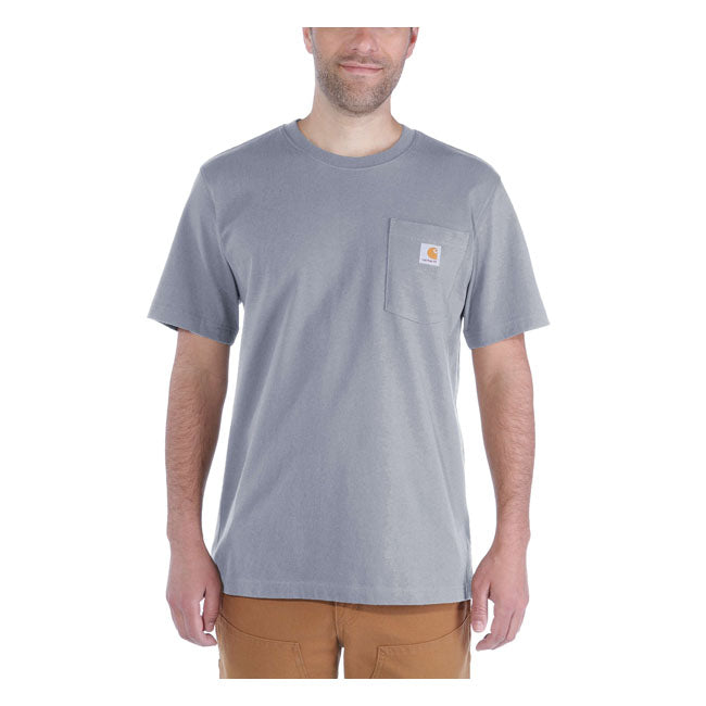 K87 Pocket T-Shirt, Heather Gray T-Shirt Carhartt