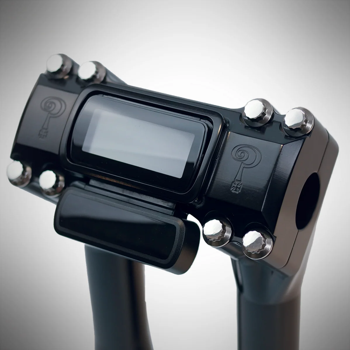 8" Brooklyn Brawler Risers, Black - Milwaukee 8 Risers Indian Larry Motorcycles