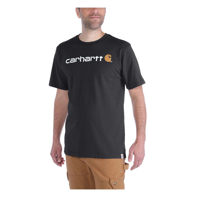Logo Graphic T-Shirt, Black T-Shirt Carhartt