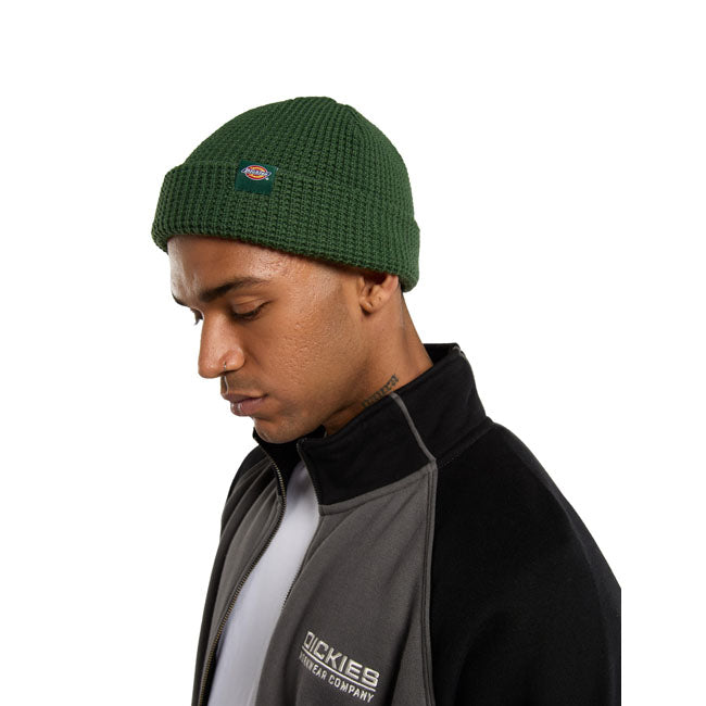 Woodworth Beanie, Pine Needle Green Headwear Dickies