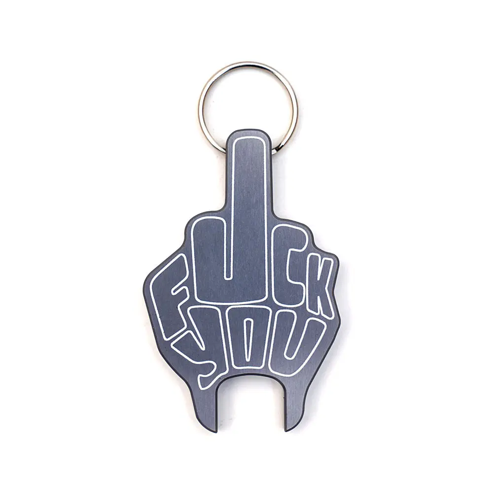 FU Key Chain!, Grey Key Chain San Diego Customs