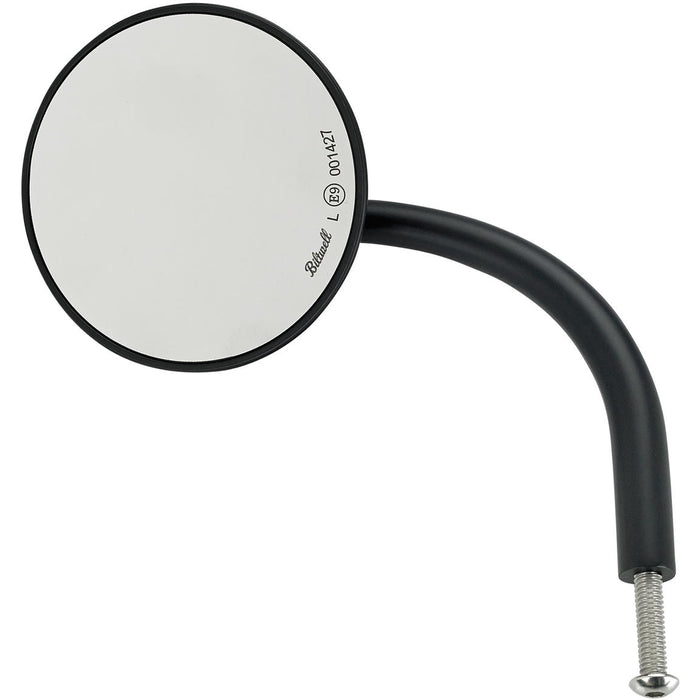 Utility Mirror Round CE Perch Mount Mirrors Biltwell Inc. Black Single