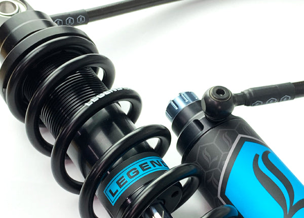 Legend REVO ARC Remote Reservoir - 99-08 Touring Rear Shocks Legend Suspension