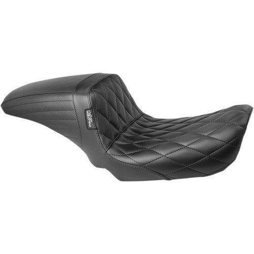 Kickflip Double Diamond Seat - 06+ Dyna Seat Le Pera 06+ Dyna Diamond