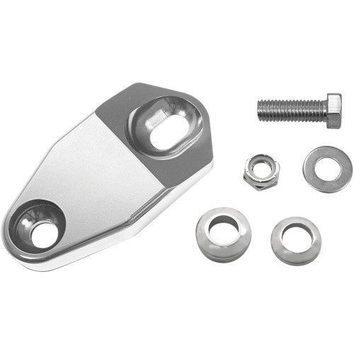 Headlight Extension Block - 91-05 FXD & FXDL & FXDX Headlight Bracket Memphis Shades Polished