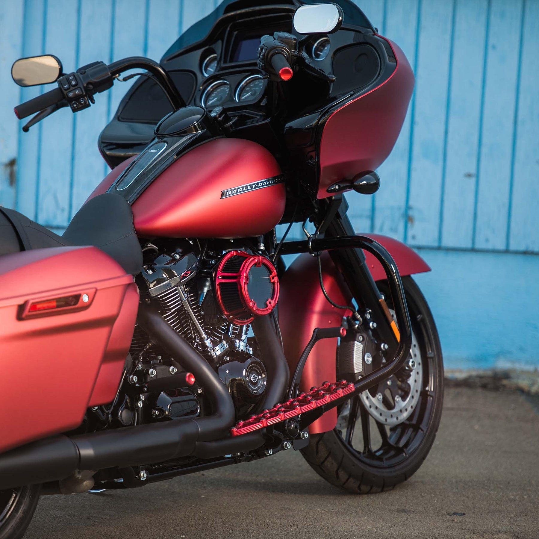 Method® Air Cleaner, Red - 24+ Touring Air Cleaner Arlen Ness