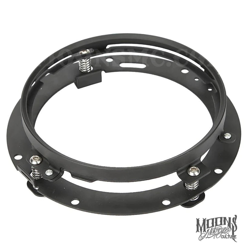 7" Moonmaker Headlight Trim Ring Bracket Headlight Moons Mc