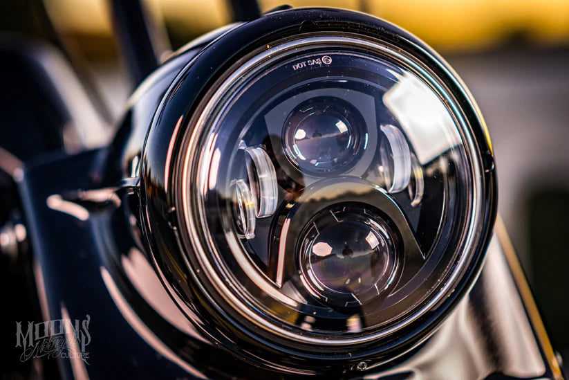 7" Moonmaker LED Headlight Headlight Moons Mc