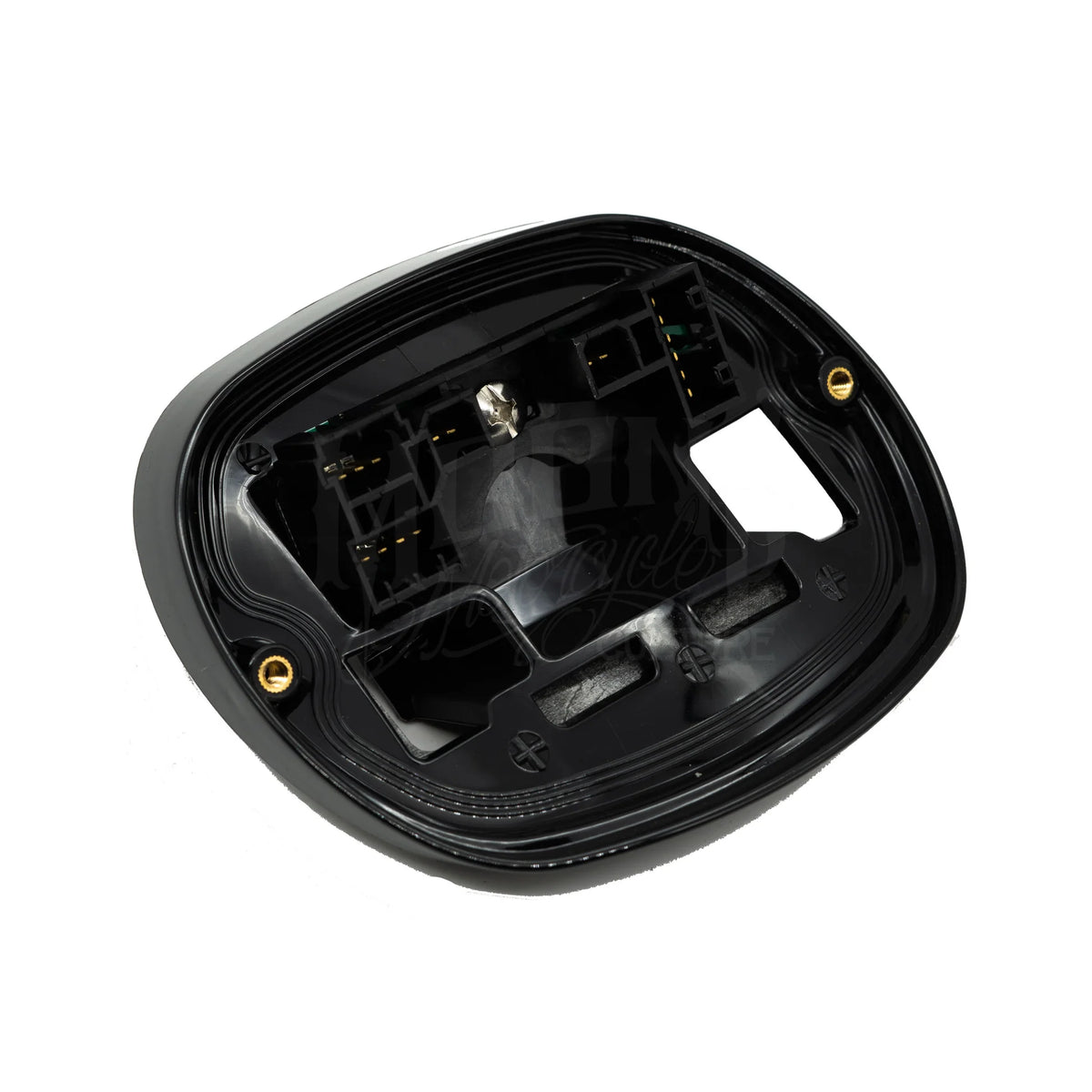 Black Tail LIght Base Plate Bezel Taillight Base Moons Mc