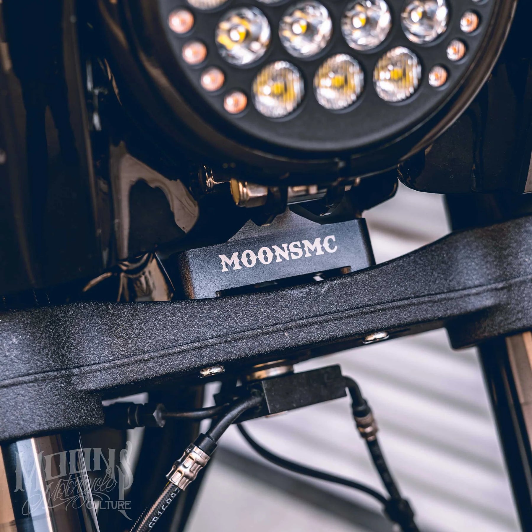 Headlight Block - 18+ FXLRS & FXLRST Headlight Moons Mc