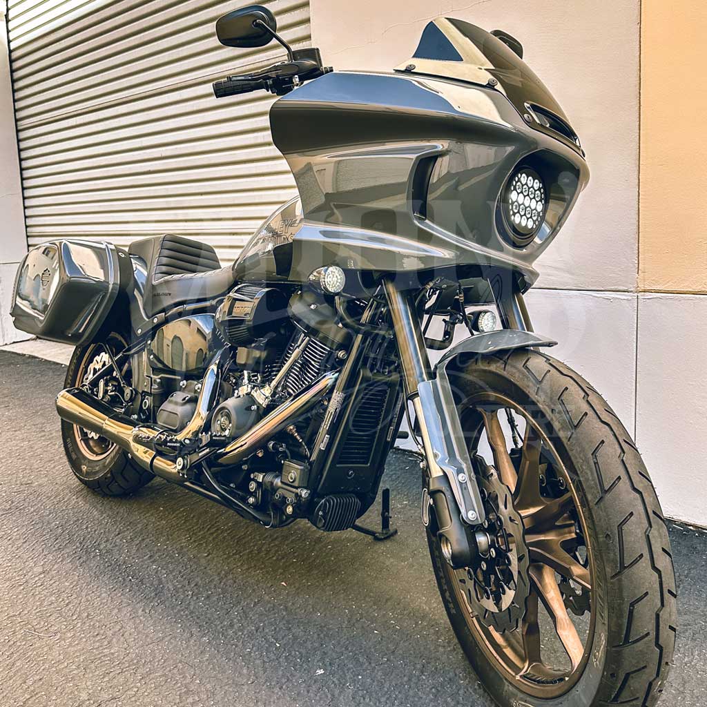 5.75" Moonmaker Fly Eye V2 LED Headlight Headlight Moons Mc