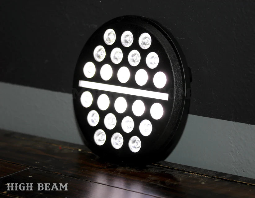 7" Moonmaker Fly Eye® LED Headlight Headlight Moons Mc