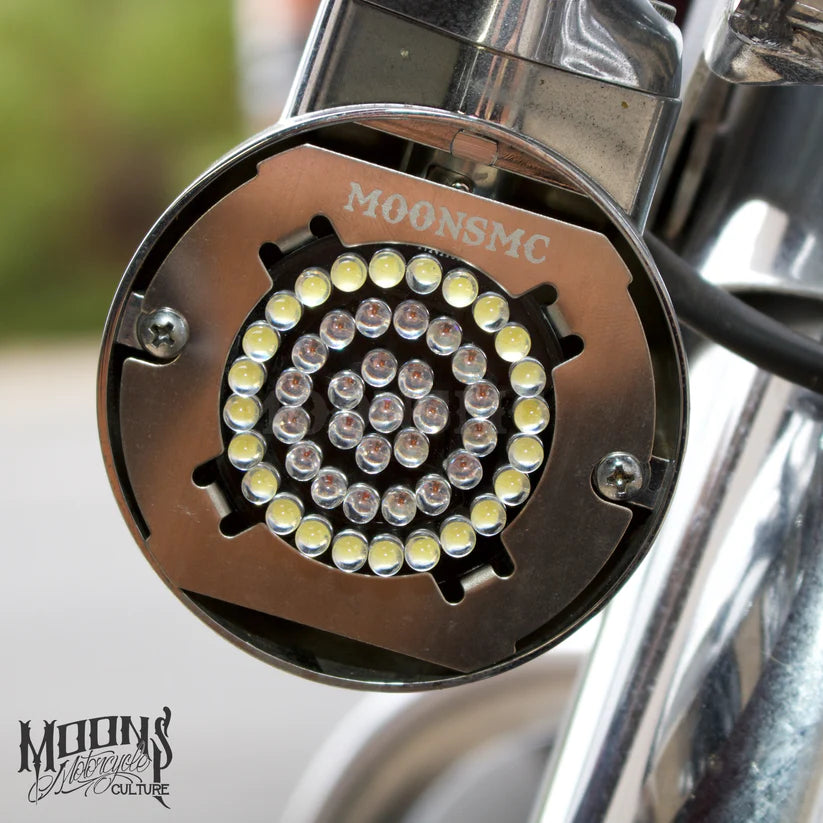 MoonPods Flat Style LED Turn Signals - Touring Turn Signals Moons Mc